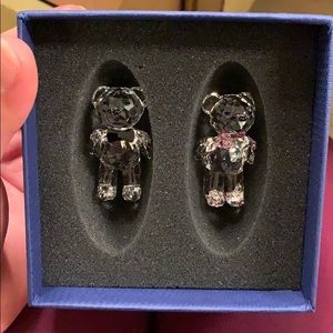 Bride and groom Swarovski crystals